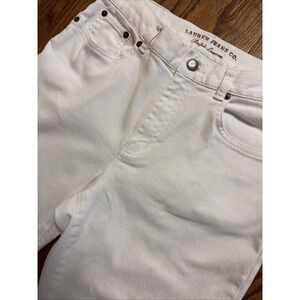 Lauren Jeans‎ Co Ralph Lauren White Denim Jeans classic straight  6p